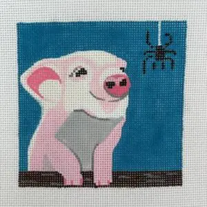 Charlotte's Web 4" square - 18 mesh