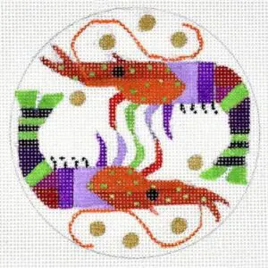 Shrimp 4" round - 18 mesh