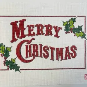 Merry Christmas Pillow - 13 mesh