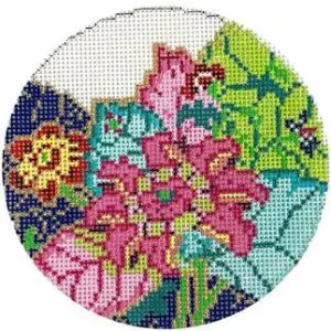 Tobacco Leaf 4" Round -18 mesh