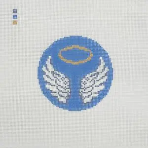 Blue Angel Bell Wings 4" Round