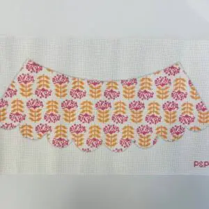 Blocked Begonia Lampshade - 18 mesh