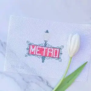 Metro Sign -18 Mesh