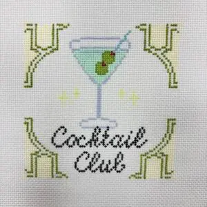 Cocktail Club 4" coaster 18 mesh