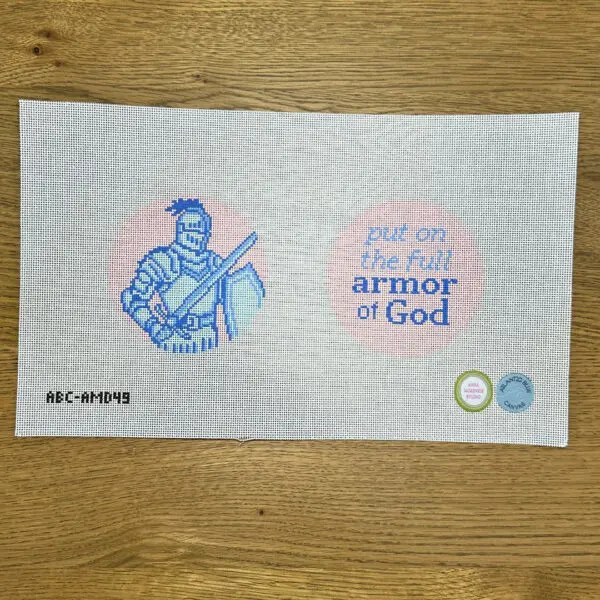 Full Armor of God 4" Round Double Sided