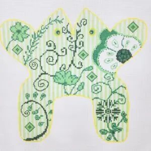 Green Frog-11″ x 11″ - 18 Mesh