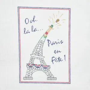 Paris En Fete 5.75 x 8.5" - 18 Mesh