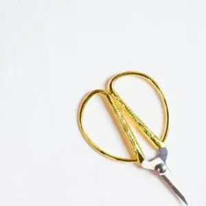 Small Bamboo Scissors - 3.5" blades