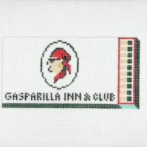 Gasparilla Inn Matchbox- 2 5/8" x 5" - 18 Mesh
