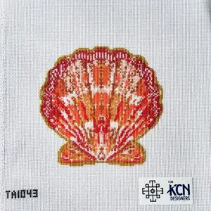 Scallop Ornament 4.5" 18 mesh