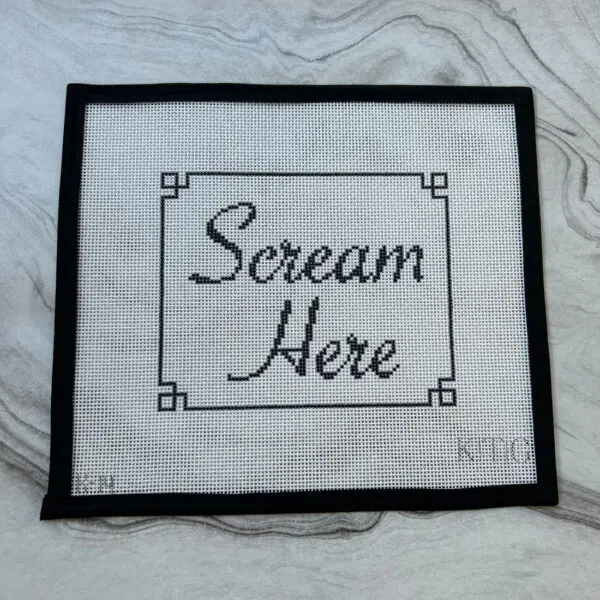 Scream Pillow - 6.5 x 5.25" 13 mesh
