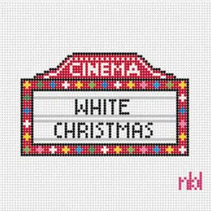 White Christmas Cinema Marquee