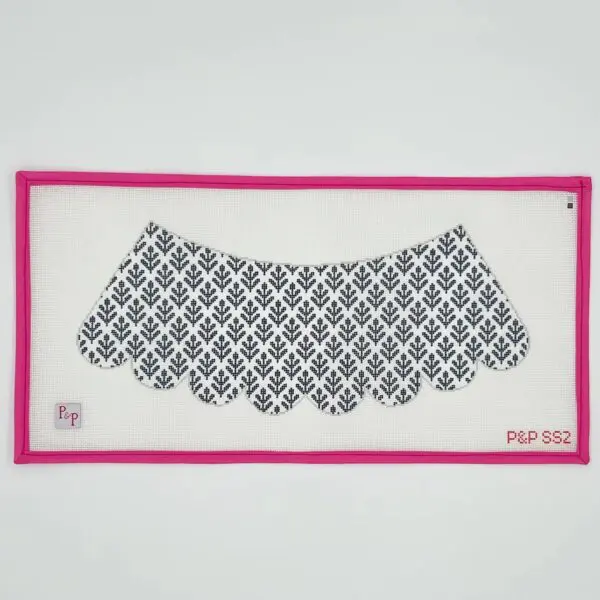 Indigo Ivy Lampshade - 14" x 6"- 18 mesh