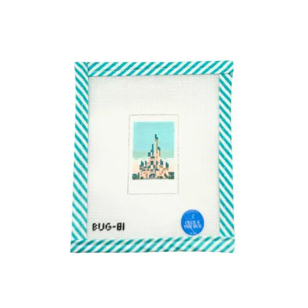 Magical Castle Polaroid -2" x 3 1/4"-18 Mesh