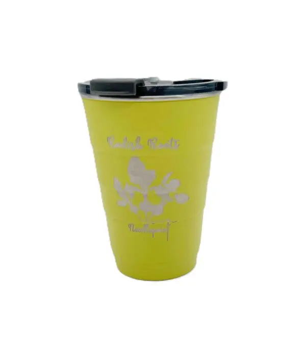Radish Roots-Pirani Stackable Limon Coffee Tumbler-16 oz