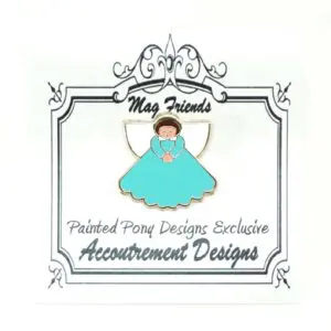 Turquoise Angel Needle Minder- 1"x 1"