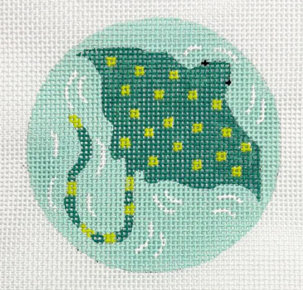 Spotted Ray Round-4" round-13 Mesh