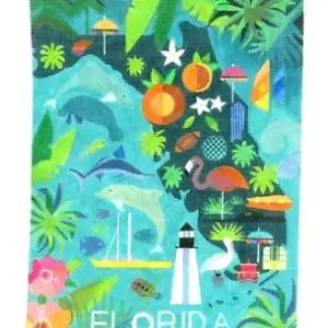 Florida Canvas - 11"x 15"-18 Mesh