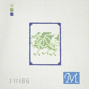 Green Dragon Tile 2 1/4" x 3"- 13 Mesh