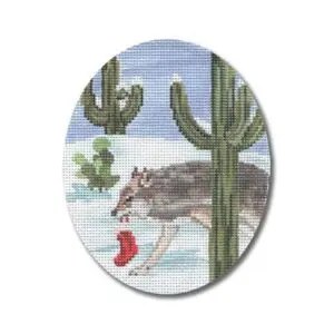 Coyote-4" x 5" Oval-18 Mesh