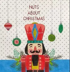 Nuts About Christmas- 10" x 10" - 18 Mesh