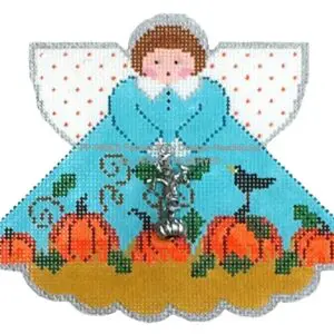 Pumpkin Patch- 5.25" x 4"- 18 Mesh