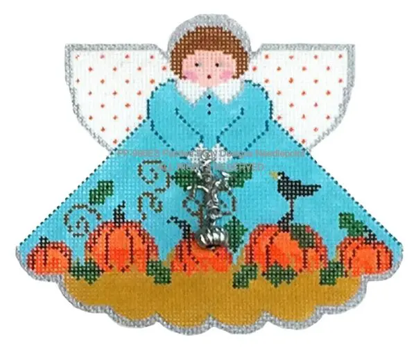 Pumpkin Patch- 5.25" x 4"- 18 Mesh