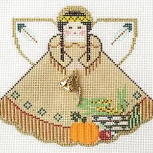 Indian Maiden- 5.25" x 4"- 18 Mesh