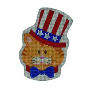 Patriotic Cat-3.75 x 5.25-18 m