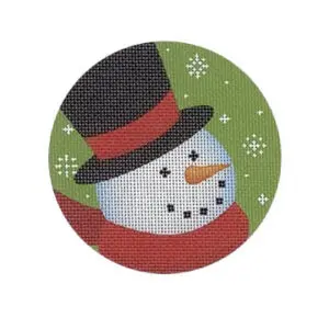 Traditional Top Hat Snowman-4" Dia-18 m