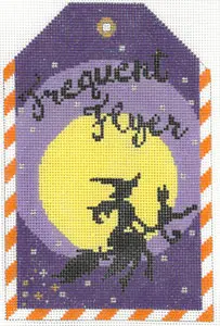 Frequent Flier Tag - "6 1/4 x 4 1/4" - 18 Mesh