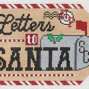 Letters to Santa Gift Tag - 6 x 4" - 18 Mesh
