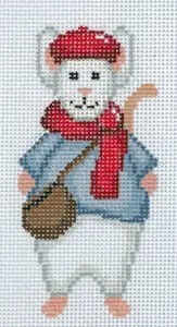 French Mouse 5" tall - 18 Mesh