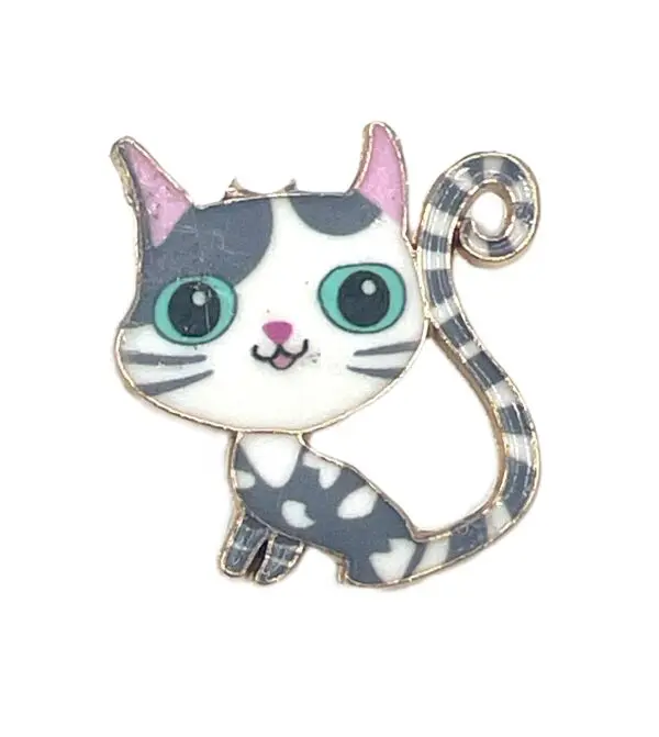 Girl Kitty -7/8" x 1"