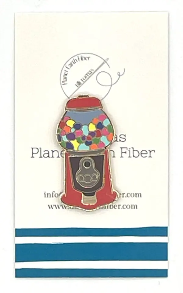 Bubble Gum Machine Needle Minder - 3/4" x 1 1/2"