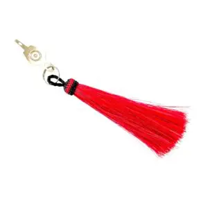 Horse Hair Tassel Needle Threader-Pink