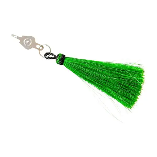 Horse Hair Tassel Needle Threader-Green