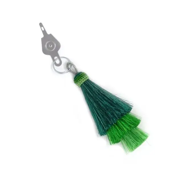 Tri-Tassel Needle Threader-Green