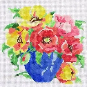 Small Bouquet #11 - 8" Square- 13 Mesh
