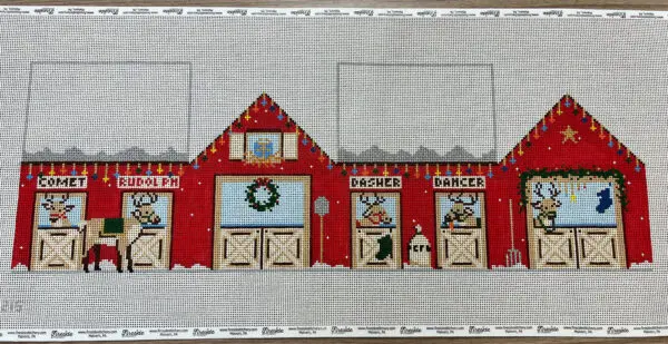 3D Reindeer Barn-13 Mesh