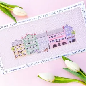 Rainbow Row Charleston-8 1/4" x 2 3/4"-18 Mesh