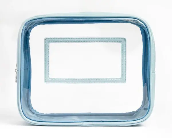 Pop-In Pouch -Large- French Blue- 6" x 3" Opening