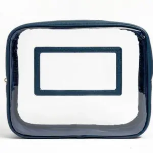 Pop-In Pouch -Large- Navy- 6" x 3" Opening