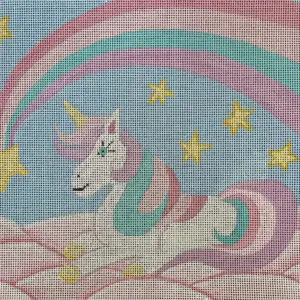 Unicorn Dreams-12" x 10"-13 Mesh