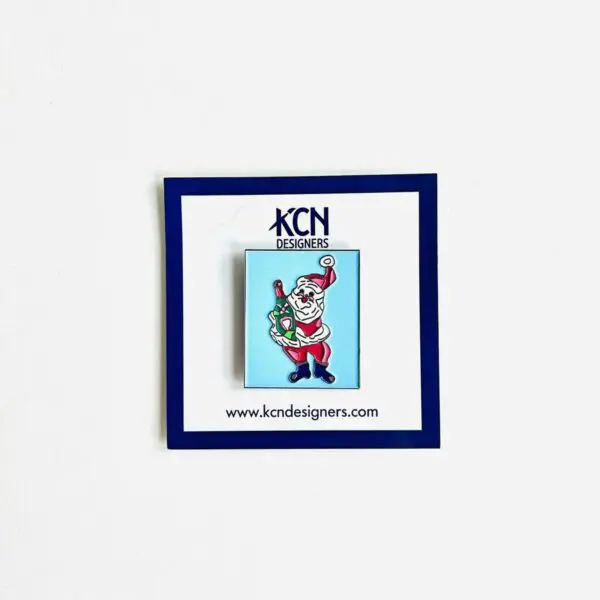 Prosec Ho Ho Ho- 1 1/4" X 1 1/2"