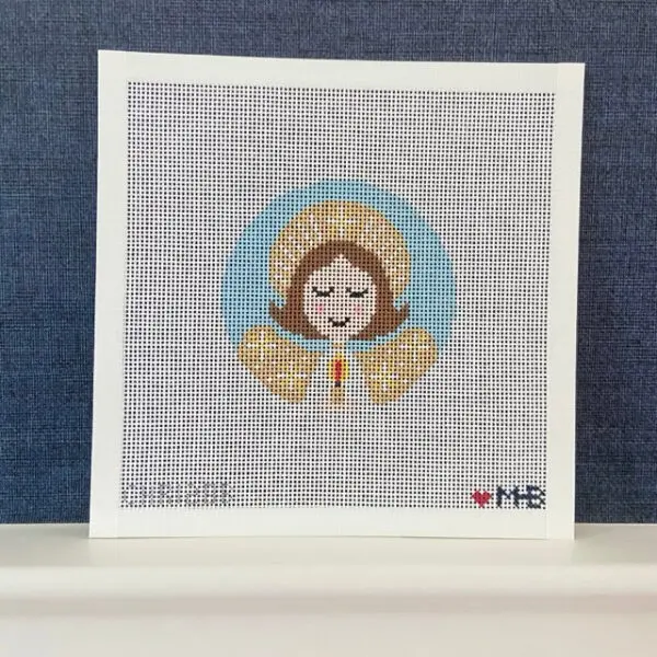 Angel Round (Brunette) - 4" -13 mesh