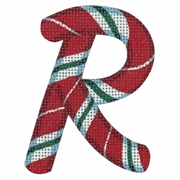 Candy Cane Letter R-3 x 3-18 m