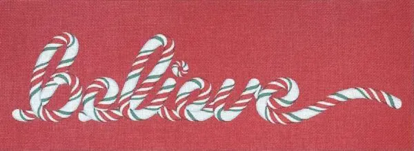 Candy Cane Believe-6 x 16-18 m