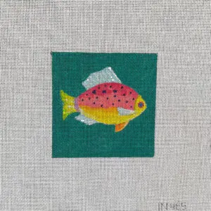 IN475-Fish Coaster-4" x 4" - 18M