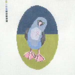 Pink-Footed Boobie- 4" x 6" - 18 Mesh